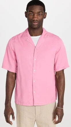 Officine Generale Eren Shirt Pgmt Dye Lyocell -Shopbop ogene3019112595 1676058577559 2 0. UX357 QL90