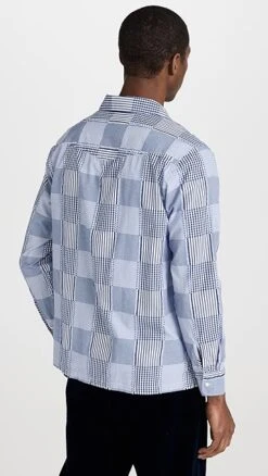 Officine Generale Eren Multicheck Reverse Shirt 10 Officine Generale Eren Multicheck Reverse Shirt -Shopbop ogene301931a98a 1675291630010 2 0. UX357 QL90