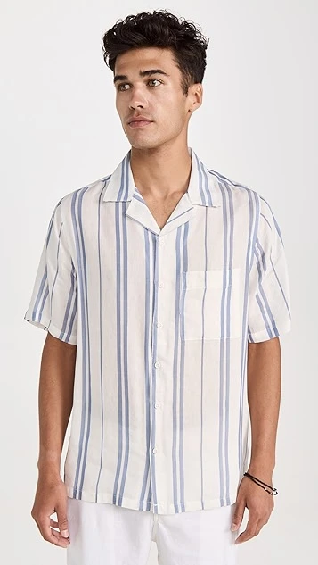 Onia Air Linen Camp Shirt 8 Onia Air Linen Camp Shirt - Image 6