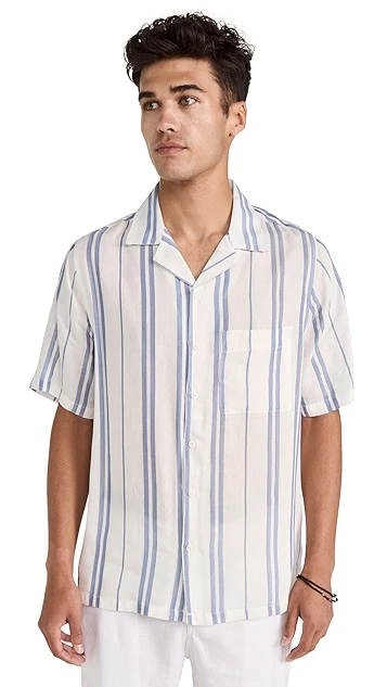 Onia Air Linen Camp Shirt 9 Onia Air Linen Camp Shirt - Image 7