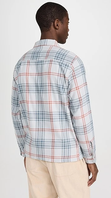 Onia Flannel Convertible Overshirt 4 Onia Flannel Convertible Overshirt - Image 2