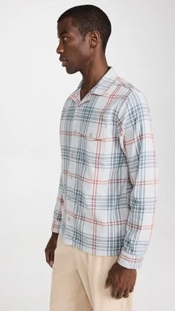 Onia Flannel Convertible Overshirt 11 Onia Flannel Convertible Overshirt -Shopbop oniaa3048394520 1669751844635 2 0. UX357 QL90