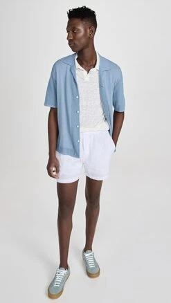 Onia Linen Home 5" Shorts -Shopbop oniaa30508102ca 1672940667003 2 0. UX357 QL90