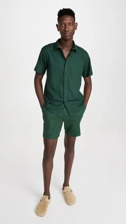 Onia Stretch Linen Traveler 6" Shorts -Shopbop oniaa3051215937 1672766809458 2 0. UX357 QL90