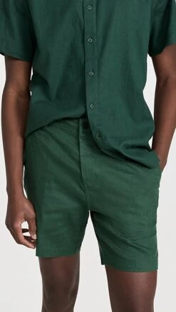 Onia Stretch Linen Traveler 6" Shorts -Shopbop oniaa3051215937 1672766809871 2 0. UX357 QL90