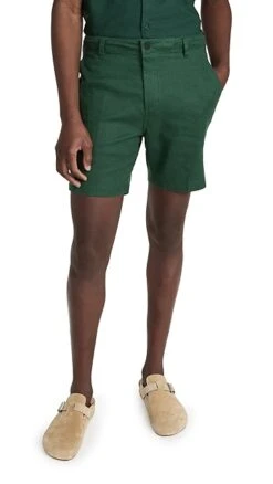 Onia Stretch Linen Traveler 6" Shorts -Shopbop oniaa3051215937 1672767867095 2 0. UX357 QL90