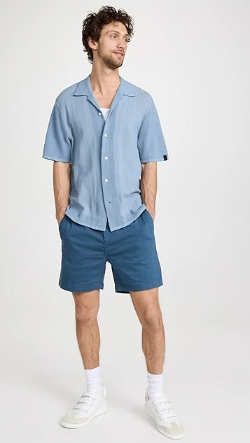 Onia Garment Dye Elasticated Chino 6" Shorts 6 Onia Garment Dye Elasticated Chino 6" Shorts - Image 4