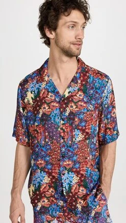 Onia Viscose Camp Shirt
