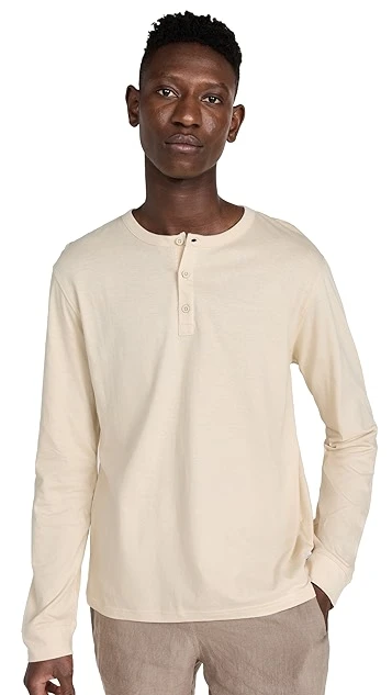 Onia Cotton Modal Henley 8 Onia Cotton Modal Henley - Image 6