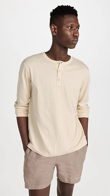 Onia Cotton Modal Henley 3 Onia Cotton Modal Henley
