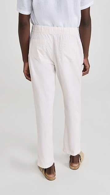 Onia Stretch Linen Pull-On Pants 4 Onia Stretch Linen Pull-On Pants - Image 2