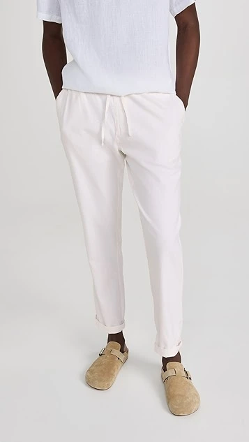 Onia Stretch Linen Pull-On Pants 8 Onia Stretch Linen Pull-On Pants - Image 6
