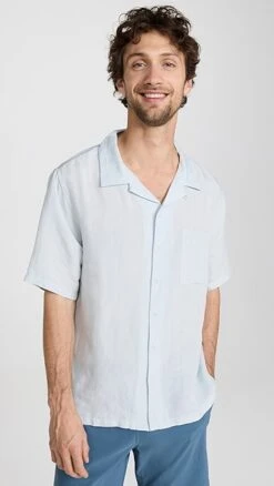 Onia Air Linen Convertible Camp Shirt -Shopbop oniaa305591d49e 1674072703667 2 0. UX357 QL90