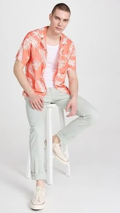 Onia Viscose Convertible Camp Shirt -Shopbop oniaa305631f9e0 1678722606146 2 0. UX357 QL90