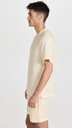 Onia Linen Home Henley Shirt 11 Onia Linen Home Henley Shirt -Shopbop oniaa3056888182 1679080185335 2 0. UX357 QL90