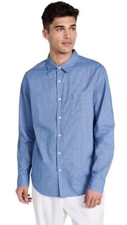 Onia Washed Oxford Long Sleeve Shirt 14 Onia Washed Oxford Long Sleeve Shirt -Shopbop oniaa3057517159 1679331998950 2 0. UX357 QL90