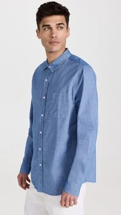 Onia Washed Oxford Long Sleeve Shirt 11 Onia Washed Oxford Long Sleeve Shirt -Shopbop oniaa3057517159 1679331999145 2 0. UX357 QL90