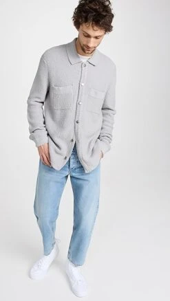 PAIGE Larson Button Up Sweater -Shopbop pdeni4154036546 1673653241151 2 0. UX357 QL90