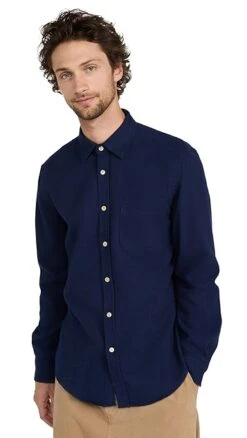 Portuguese Flannel Teca Brushed Flannel Button Down Shirt 7 Portuguese Flannel Teca Brushed Flannel Button Down Shirt -Shopbop pflan30120124bd 1670447733891 2 0. UX357 QL90
