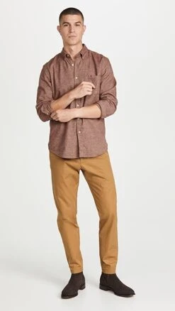 Portuguese Flannel Teca Brushed Flannel Button Down Shirt -Shopbop pflan3017012832 1632241752209 2 0. UX357 QL90