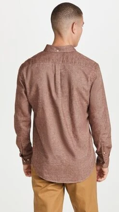 Portuguese Flannel Teca Brushed Flannel Button Down Shirt -Shopbop pflan3017012832 1632241753114 2 0. UX357 QL90