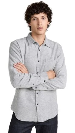 Portuguese Flannel Off Rail Button Down Shirt -Shopbop pflan3021111745 1666886031973 2 0. UX357 QL90