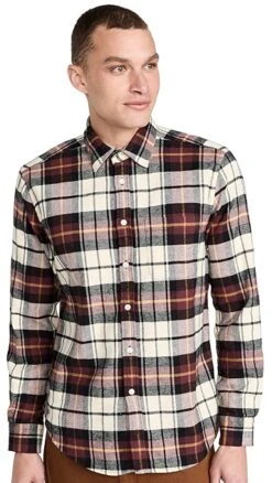 Portuguese Flannel Board Plaid Button Down Shirt -Shopbop pflan3021210026 1664288138242 2 0. UX357 QL90