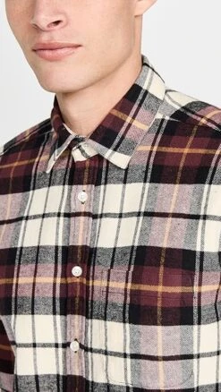 Portuguese Flannel Board Plaid Button Down Shirt -Shopbop pflan3021210026 1664288138314 2 0. UX357 QL90