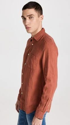 Portuguese Flannel Linen Shirt -Shopbop pflan3022410104 1683747613403 2 0. UX357 QL90