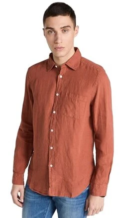 Portuguese Flannel Linen Shirt -Shopbop pflan3022410104 1683747613413 2 0. UX357 QL90