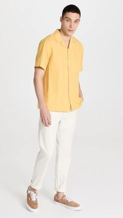 Portuguese Flannel Praia Shirt -Shopbop pflan302311040f 1683311351452 2 0. UX357 QL90