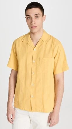 Portuguese Flannel Praia Shirt -Shopbop pflan302311040f 1683311351597 2 0. UX357 QL90