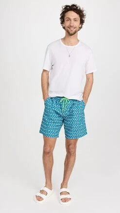 Paul Smith Long Geometric 7.5" Swim Shorts -Shopbop psmth3219342259 1670339224165 2 0. UX357 QL90