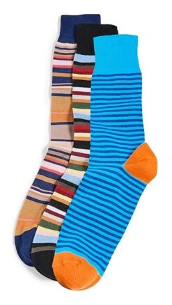 Paul Smith 3 Pack Stripey Socks -Shopbop psmth3222714104 1681857611616 2 0. UX357 QL90
