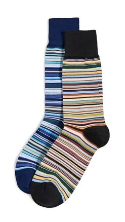 Paul Smith 2 Pack Signature Stripe Sock -Shopbop psmth3226714104 1676675367186 2 0. UX357 QL90