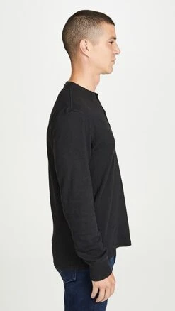 Rag & Bone Long Sleeve Classic Henley -Shopbop ragbo4615310739 1647634219688 2 0. UX357 QL90