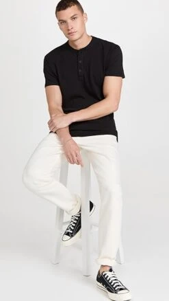 Rag & Bone Classic Henley 12 Rag & Bone Classic Henley -Shopbop ragbo4642010739 1657653108940 2 0. UX357 QL90