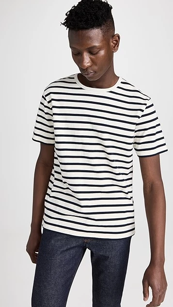 Rag & Bone Breton Stripe Classic Tee 4 Rag & Bone Breton Stripe Classic Tee - Image 2
