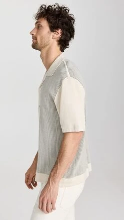 Rag & Bone Harvey Knit Camp Shirt 11 Rag & Bone Harvey Knit Camp Shirt -Shopbop ragbo4646716251 1673572409199 2 0. UX357 QL90