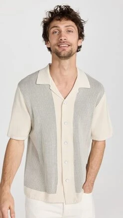 Rag & Bone Harvey Knit Camp Shirt 15 Rag & Bone Harvey Knit Camp Shirt -Shopbop ragbo4646716251 1673572409749 2 0. UX357 QL90