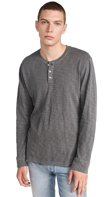 RAILS Skhi Long Sleeve Henley Top 8 RAILS Skhi Long Sleeve Henley Top - Image 6