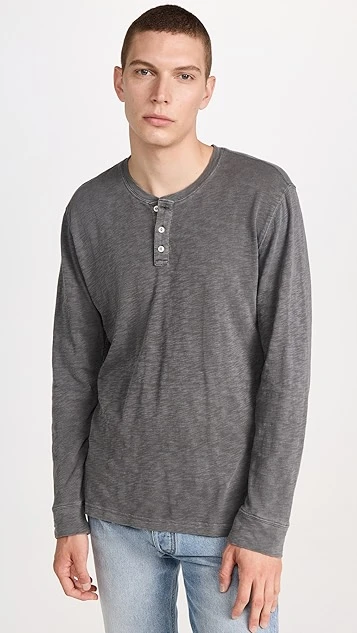 RAILS Skhi Long Sleeve Henley Top 9 RAILS Skhi Long Sleeve Henley Top - Image 7