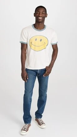 RE/DONE Smiley Ringer Tee -Shopbop redon307471f3ec 1676061142194 2 0. UX357 QL90