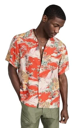 RE/DONE Tiger Surf Rider Shirt 14 RE/DONE Tiger Surf Rider Shirt -Shopbop redon307501323e 1676049992449 2 0. UX357 QL90