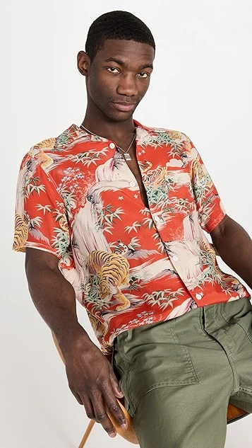 RE/DONE Tiger Surf Rider Shirt 9 RE/DONE Tiger Surf Rider Shirt - Image 7