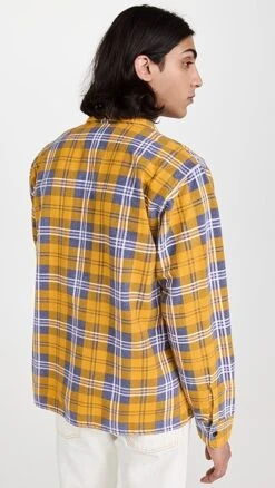 RE/DONE 50S Plaid Straight Bottom Shirt -Shopbop redon3075215c48 1676591432136 2 0. UX357 QL90