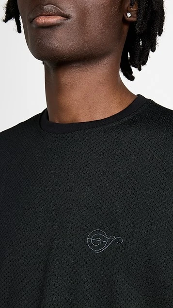 Reigning Champ X Jide Osifeso 2-Layer Mockneck Mesh Tee 7 Reigning Champ X Jide Osifeso 2-Layer Mockneck Mesh Tee - Image 5
