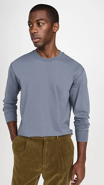 Reigning Champ Mid Weight Jersey Long Sleeve 3 Reigning Champ Mid Weight Jersey Long Sleeve