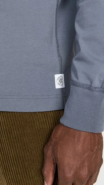 Reigning Champ Mid Weight Jersey Long Sleeve 7 Reigning Champ Mid Weight Jersey Long Sleeve - Image 5