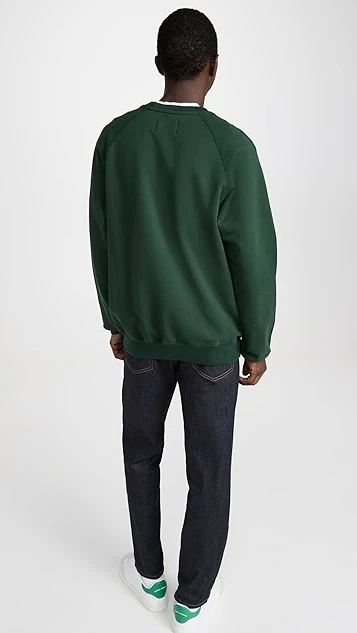 Reigning Champ Mid Weight Terry Relaxed Crewneck 4 Reigning Champ Mid Weight Terry Relaxed Crewneck - Image 2